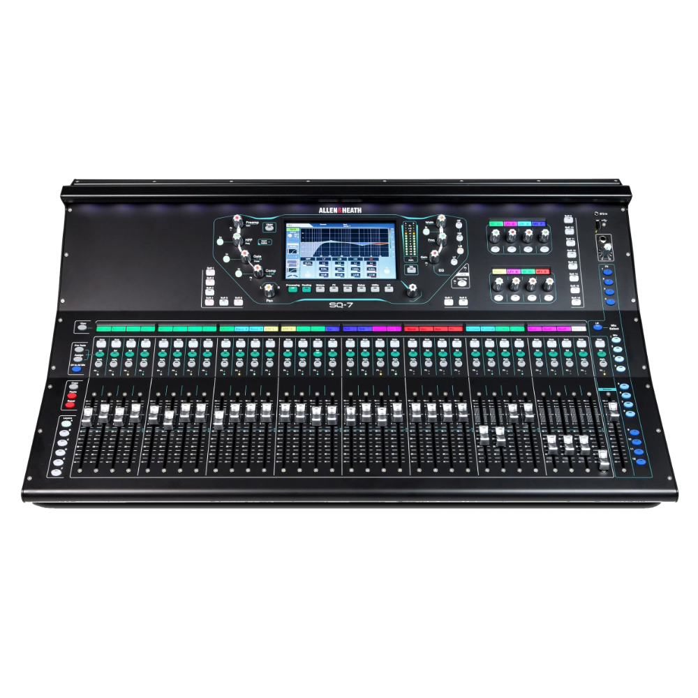 AVIT PA HIRE DIGITAL MIXERS Allen & Heath SQ7 Digital Mixing Console Hire