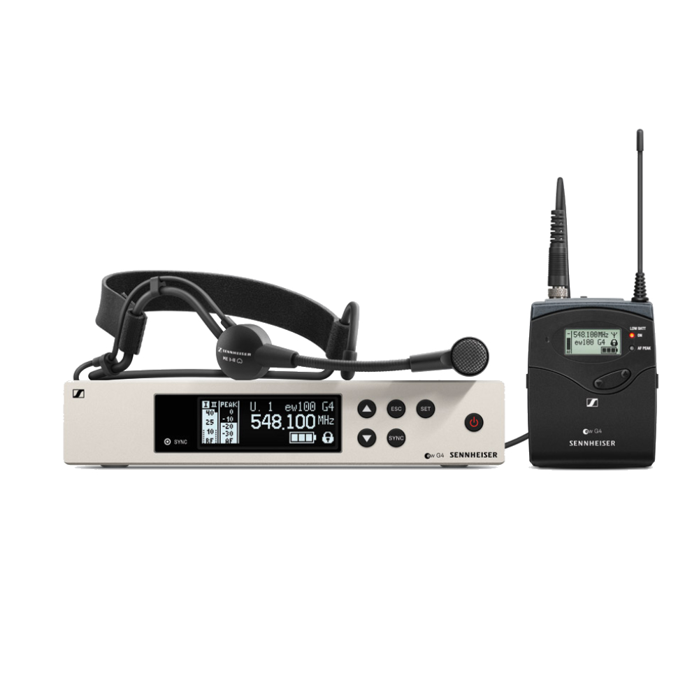 Sennheiser EW100 G4 Wireless Microphone Hire
