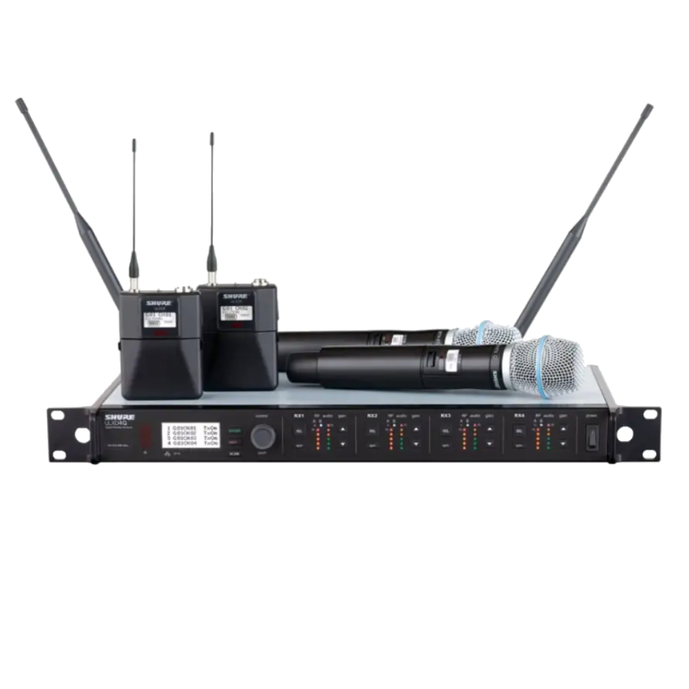 Shure ULXD4 Wireless Microphone System Hire